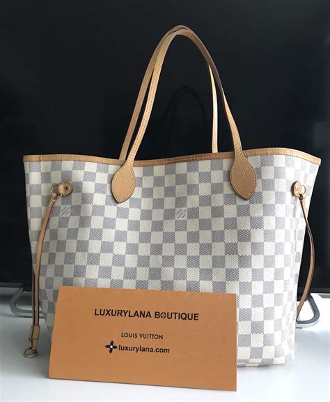 louis vuitton bag azur|louis vuitton neverfull damier azur.